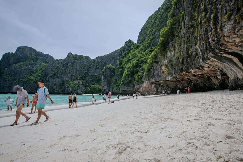 Phi Phi Half Day or Full Day by Longtail to Maya and Bamboo - Viking Cave, paintings, and a quick snorkel