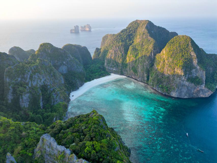 Phi Phi: Half-Day Tour with Maya Bay, Pileh Lagoon & Snorkel - Swimming inside Pileh Lagoon