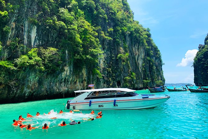 Phi Phi Islands Speedboat Day Trip from Phuket with Lunch - The speedboat ride is fast, loud, and sometimes rough