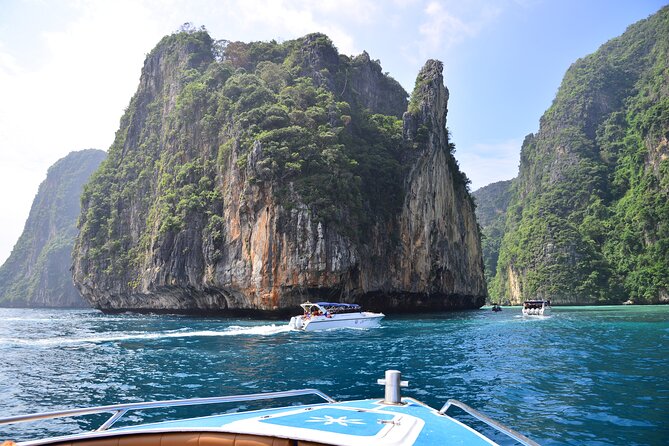 Phi Phi, Maya Bay, & Khai Islands Premium Trip from Phuket - Loh Samah Bay and Pi Leh Bay show the water at its best