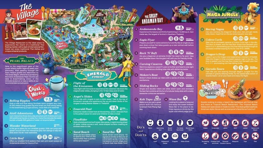 Phuket: Andamanda Water Park Ticket - Wave pool, lazy river, and the slower side of the park