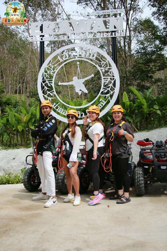 Phuket: ATV Quad Mountain Adventure with Panoramic Sea View - Village roads and a quieter side of Phuket