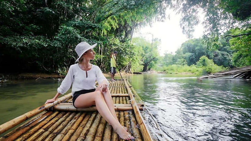 Phuket: Bamboo Rafting & ATV Ride (Optional) - The quiet pleasure of 40-minute bamboo rafting