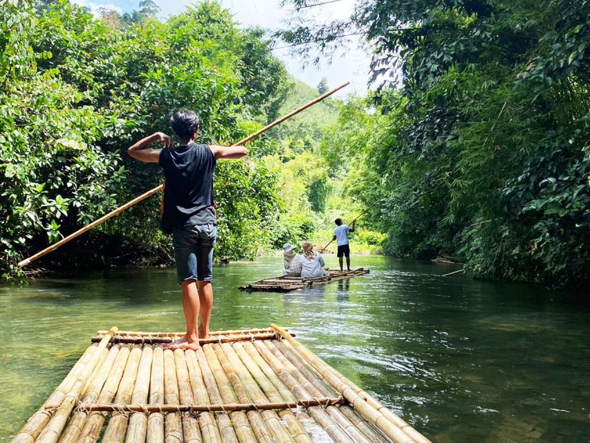 Phuket: Bamboo Rafting, Monkey Cave, and ATV Option - Thai lunch, fruit, and time to recharge