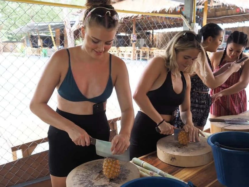Phuket City Tour with Night Market Visit & Elephant Feeding - Phuket Old Town after sunset