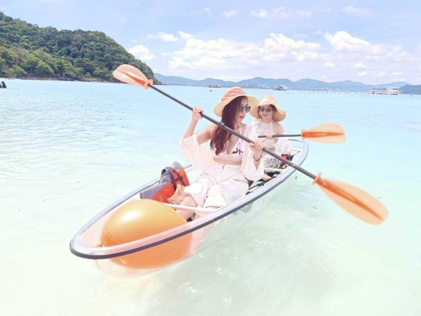 Phuket: Coral Island Day Tour by Speedboat - Optional parasailing, kayaking, and scuba diving