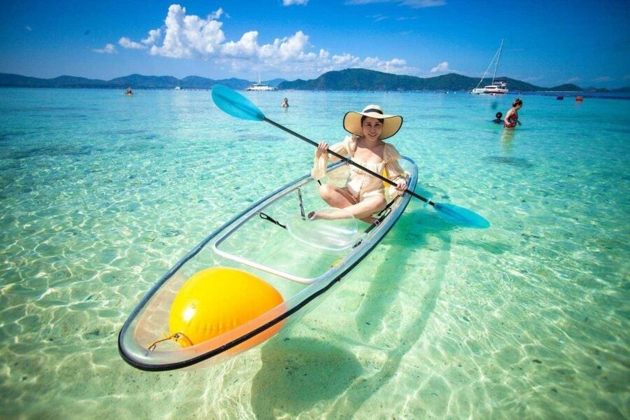 Phuket: Coral Island & Sunset Dinner by Sailing Catamaran - At a glance: what matters most