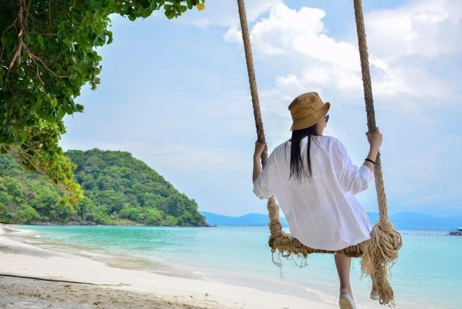 Phuket: Coral Island & Sunset Dinner by Sailing Catamaran - Who should book this catamaran outing