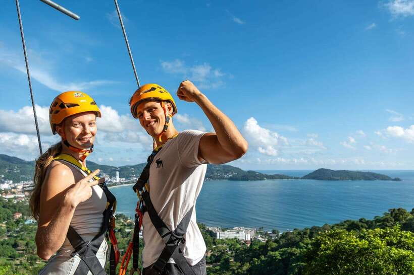 Phuket: Erawan Zipline Adventure with Ocean Views in Patong - Checking in at the Erawan reception