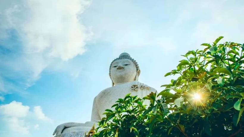Phuket: Full Day City Tour with Night Market - Nak-Kerd Sea View Cafe and the Big Buddha situation