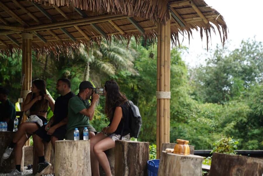 Phuket: Guided Tour to Elephant Sanctuary & Hotel Transfer - Arriving at Patong Hill Tribe Elephant Village