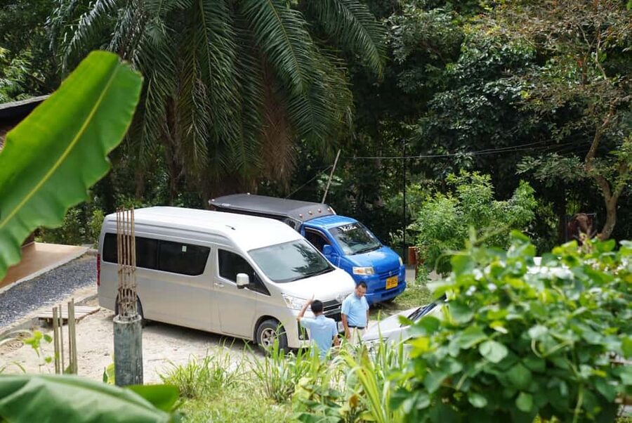 Phuket : Guided Tour to Elephant Sanctuary with Transfers - Meeting the elephants and their mahouts