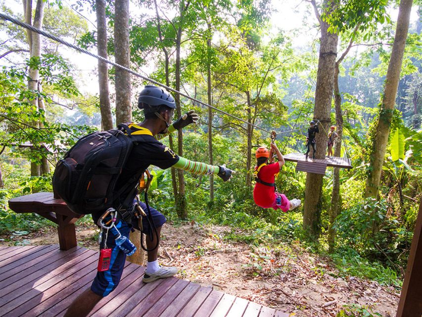 Phuket: Hanuman World Zip Line Adventure - The 18PF Track, Skywalk, and Roller