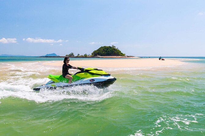 Phuket Jet Ski Tour to 5-8 Islands with Pickup and Transfer - Riding into Phang Nga Bay