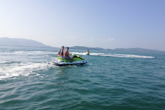 Phuket Jet Ski Tour to 5-8 Islands with Pickup and Transfer - Monkey Beach and the smaller islands