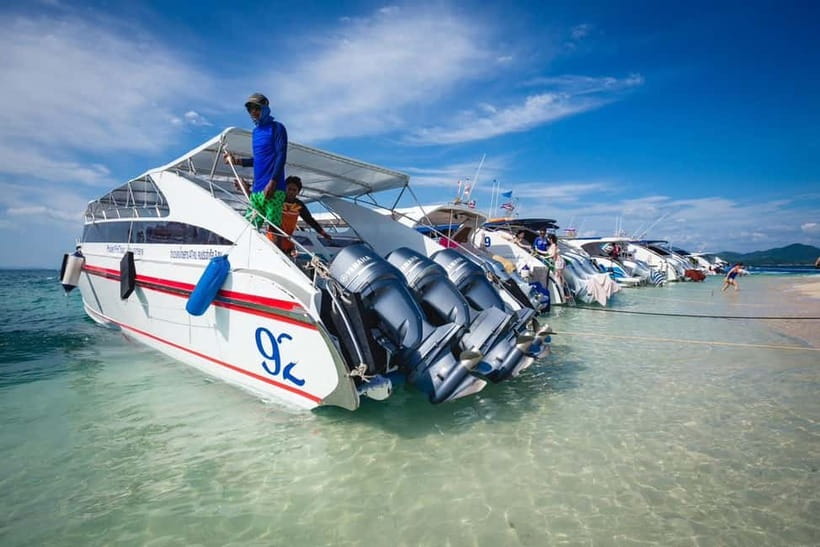 Phuket: KHAI ISLANDS TOUR with LUXURY SPEEDBOAT - Khai Nui: the first swim and snorkel stop