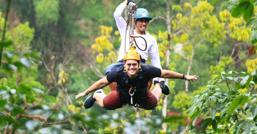 Phuket Paradise Adventure: Zipline, ATV Adventure - ATV rides with curves, humps, and room to choose