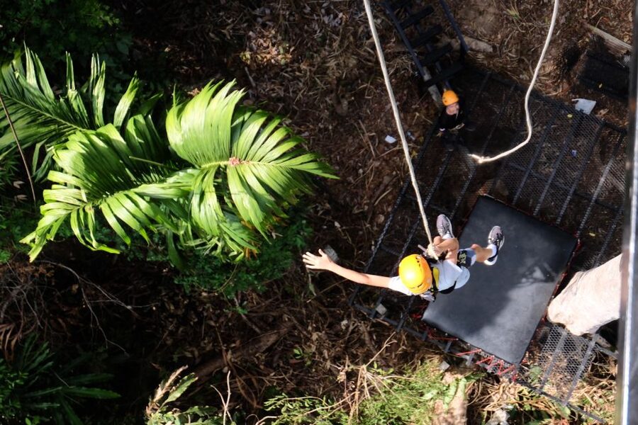Phuket: Paradise Jungle Zipline Adventure - Safety briefing, harnesses, and the first launch