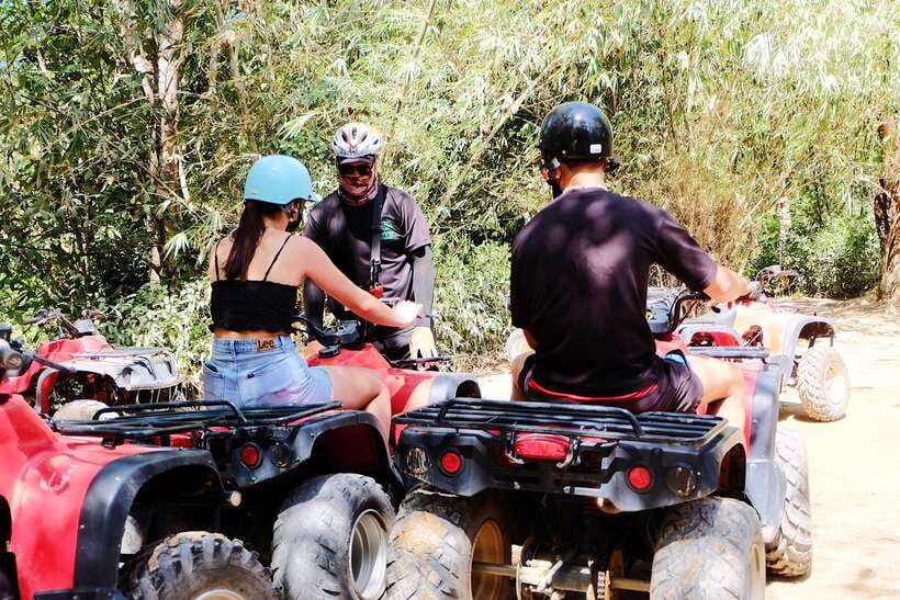 Phuket: Paradise Trip ATV Jungle Adventure - The mountain start and the safety briefing
