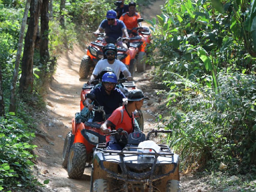 Phuket: Premium ATV Bike with Big Buddha Tour - Starting the ATV ride on Phuket’s rough terrain