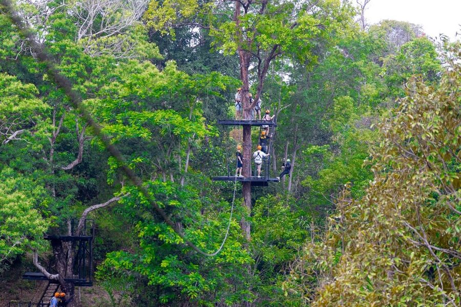 Phuket: Rainforest Eco Zipline Expedition - What the short itinerary actually includes