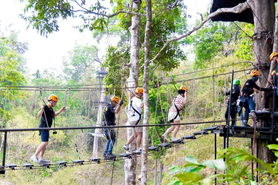 Phuket: Rainforest Eco Zipline Expedition - The best part: seeing Phuket from the treetops