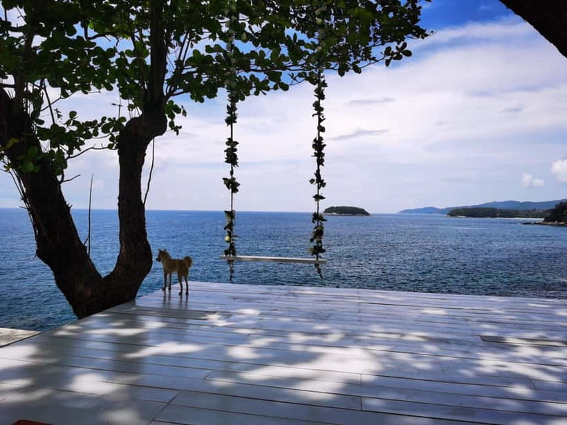 Phuket: Rock Beach Swing Entry Ticket - The iconic swing above the sea