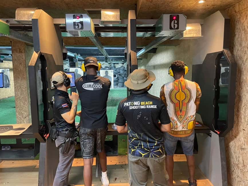 Phuket: Shooting Range Experience in Patong - Shooting from 5 to 20 meters