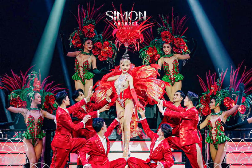 Phuket: Simon Cabaret Show Official Admission Ticket - From Egypt to Thailand in themed stage acts