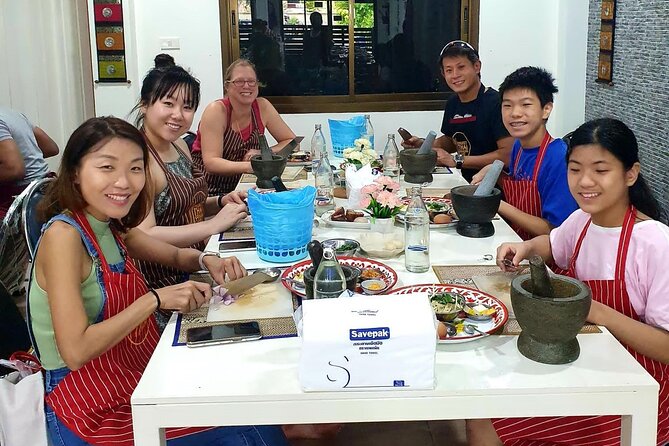 Phuket Thai Cooking Class with Market Tour Option - Cooking with your own station