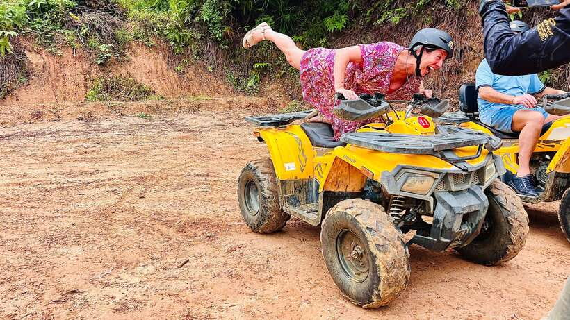 Phuket Ultimate Combo: Jungle ATV & Zipline Adventure - The zipline camp is more Go Ape than flying fox
