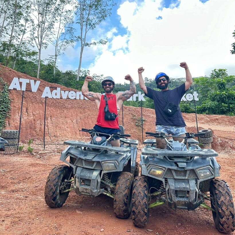 Phuket Ultimate Combo: Jungle ATV & Zipline Adventure - Pickup from Phuket and the ride between activities