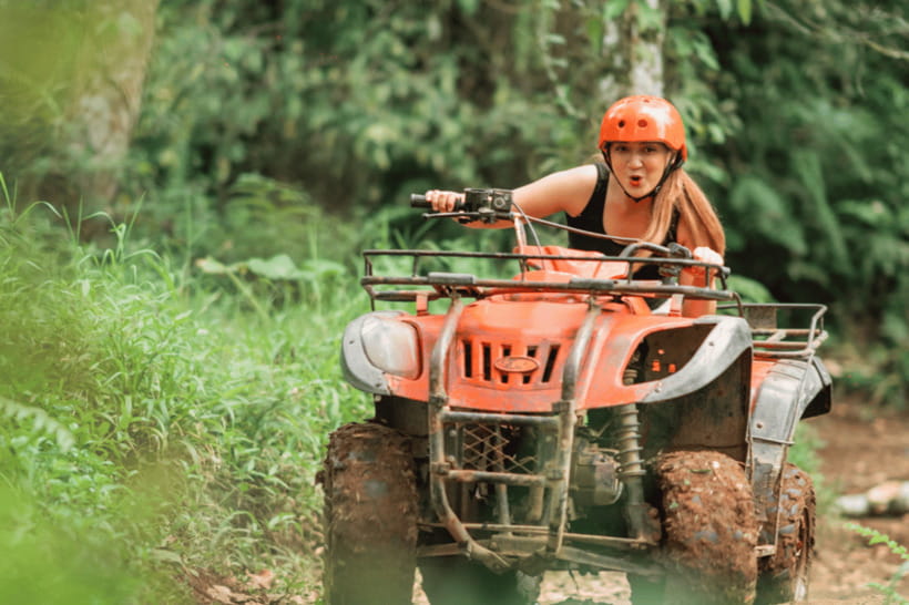 Phuket: White Water Rafting, ATV, and Zipline Adventure - Package C adds 30 minutes on an ATV