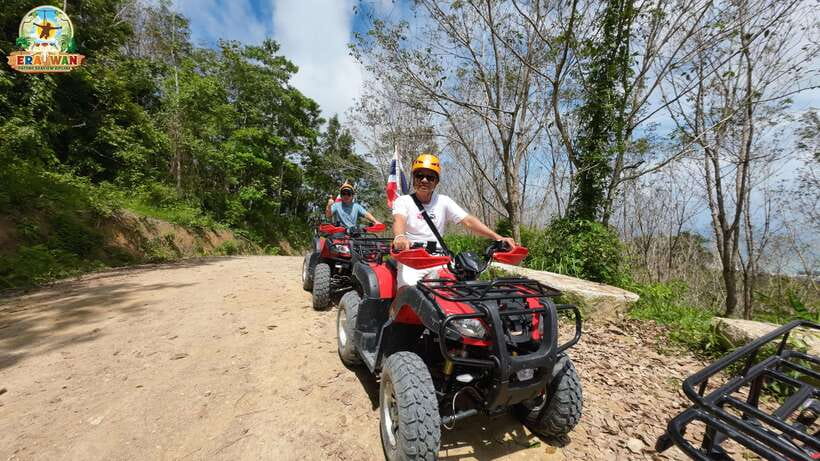 Phuket: Zipline Adventure Ocean Views in Patong & Transfer - A simple finish with drinks and fruit