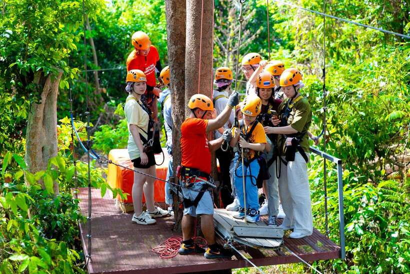 Phuket: Zipline Flying Higher than a Hawk with ATV Option - Safety rules and physical limits