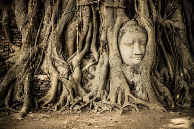 PRIVATE Ayutthaya + SUNSET Boat Tour + Light up The NIGHT - Ayutthaya Historical Park after dark