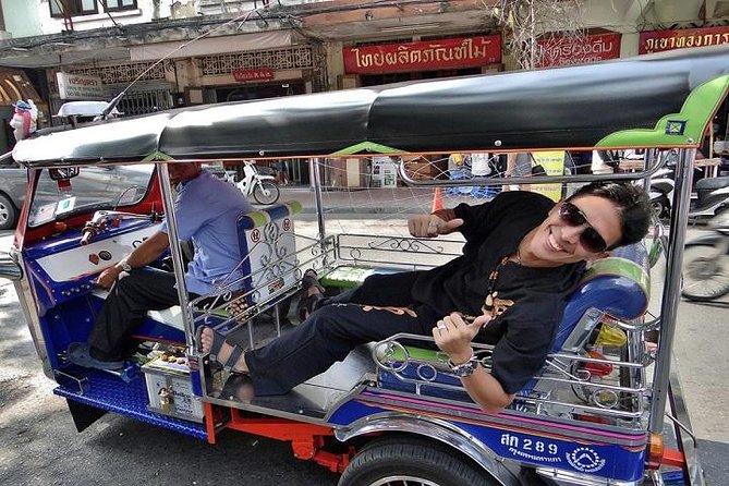 Private Bangkok Night Tour by Tuk Tuk with Dinner - The Grand Palace as a night photo stop