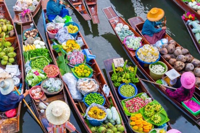 Private Damnoen Saduak Floating Market and Train Market Tour - Leaving Bangkok at 7:00 am