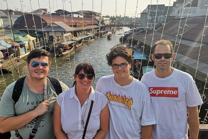 Private Excursion to Maeklong Railway & Amphawa Floating Markets - Wat Bang Kung beneath the old trees