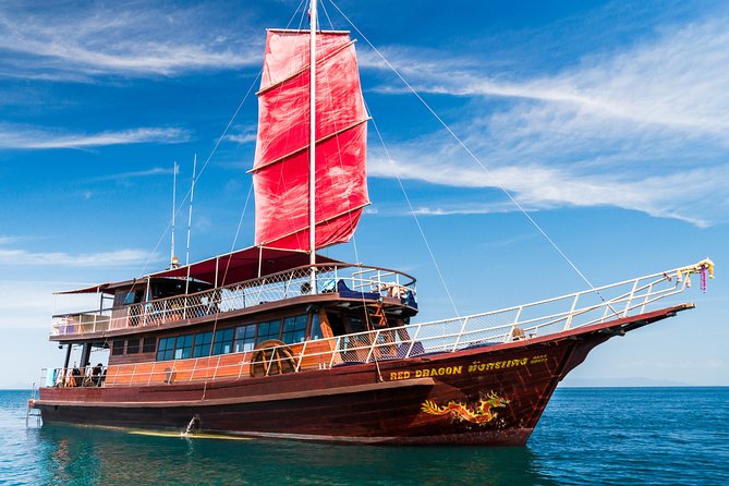Private Full-Day Red Dragon Yacht to Angthong National Marine Park - Lunch among Angthong’s limestone islands