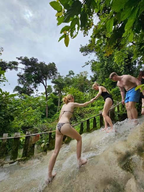 Private : Sticky Waterfall & Secret Temple & Karen Village. - Climbing Bua Thong Sticky Waterfall