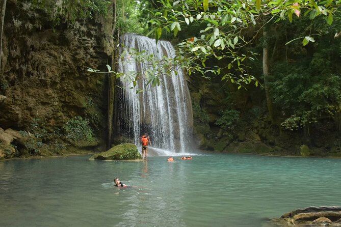 Private Tour : Erawan Waterfall and Bridge over the River Kwai - Erawan Waterfall National Park in about two hours