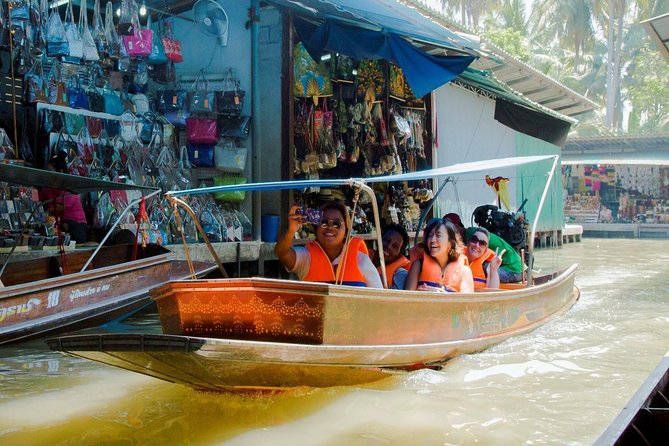 Private Tour from Bangkok: Railway and Floating Markets Tour - Damnoen Saduak by small boat and narrow canal