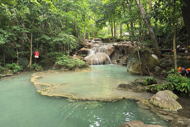 Private Tour to Erawan Waterfall and Boat Tour in Kanchanaburi - Phra That Si Mueang Kan Chedi near Wat Tham Khao Poon