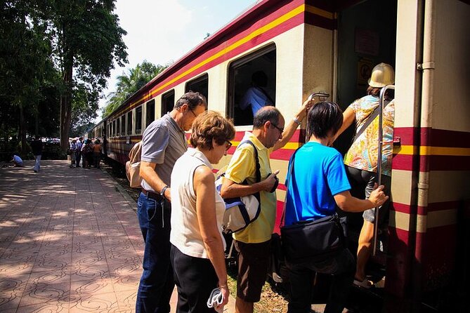 Private Tour to Kanchanaburi Death Railway and Elephant Haven - The train ride through Krasae country