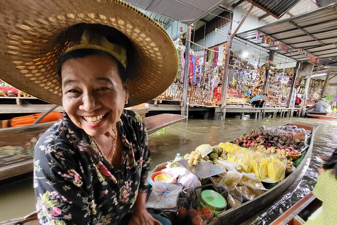 Private Tour to Railway Market Floating Market and Ayutthaya - Damnoen Saduak by private canal boat