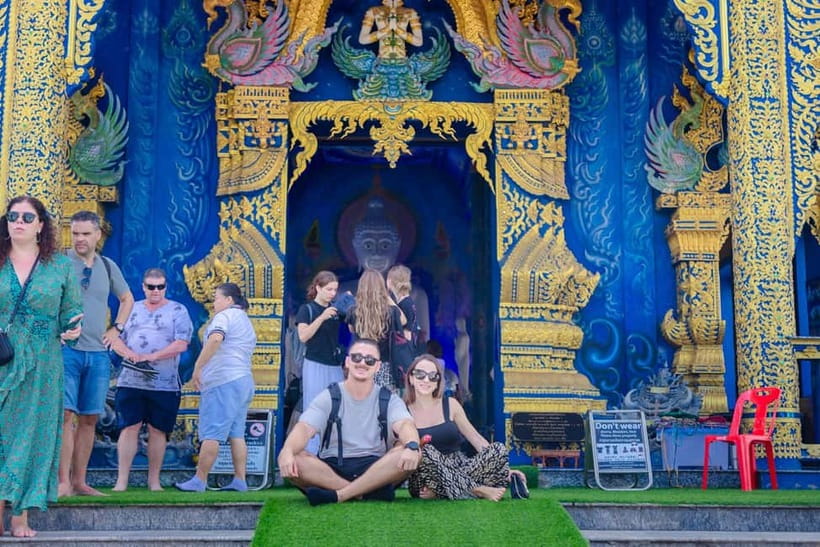 Red, Blue, White Temples & Hot Spring Trip from Chiang Mai - Key points at a glance