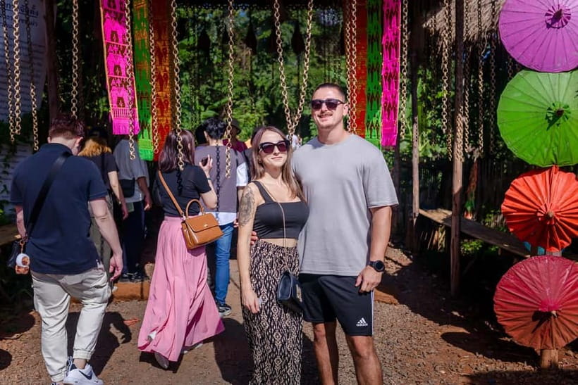 Red, Blue, White Temples & Hot Spring Trip from Chiang Mai - The optional Karen village visit