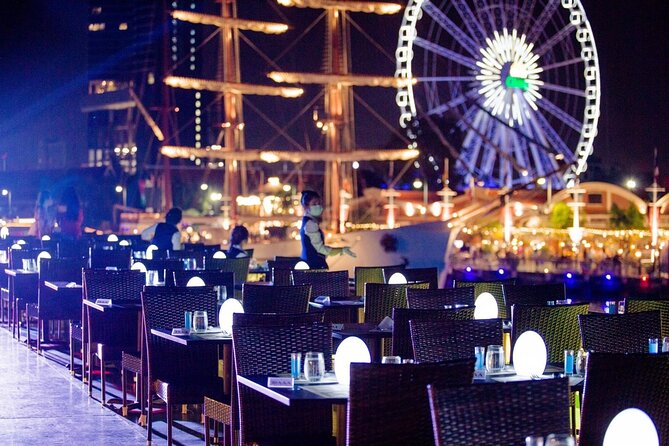 Royal Princess Dinner Cruise: Bangkok Chao Phraya River - Rama VIII Bridge and the northern river views