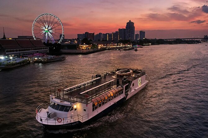 Saffron Luxury Dinner Cruise: A Journey on the River of Kings - Santa Cruz Church and Portuguese Bangkok